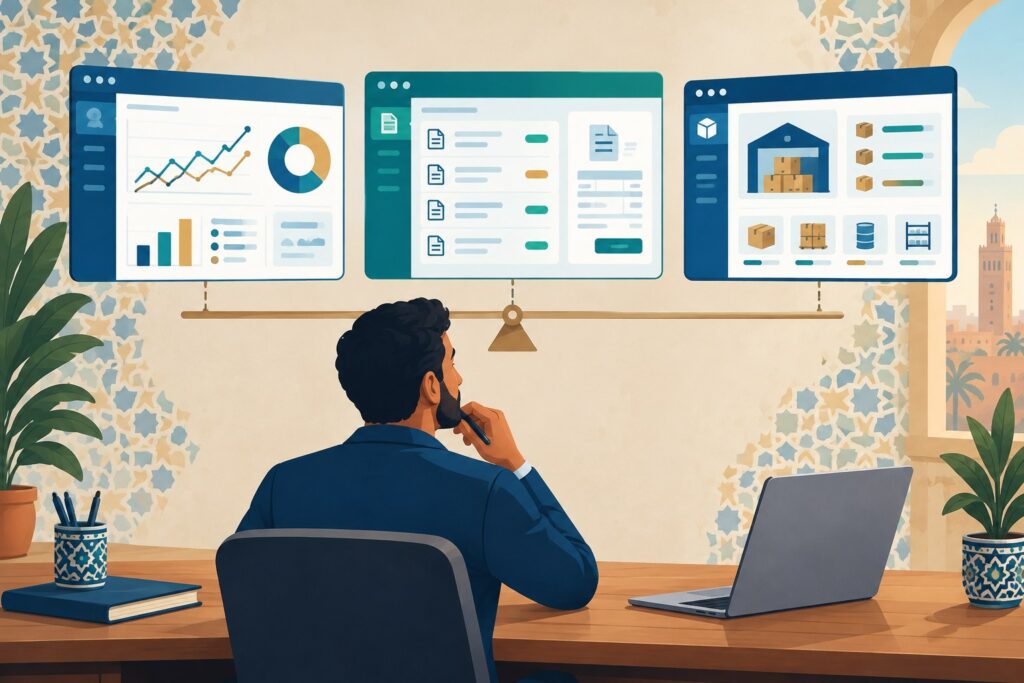 Comparatif des ERP Odoo, Sage et SAP pour une PME marocaine